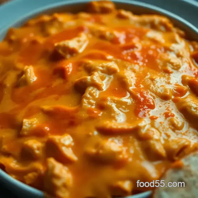 The Ultimate Buffalo Chicken Dip