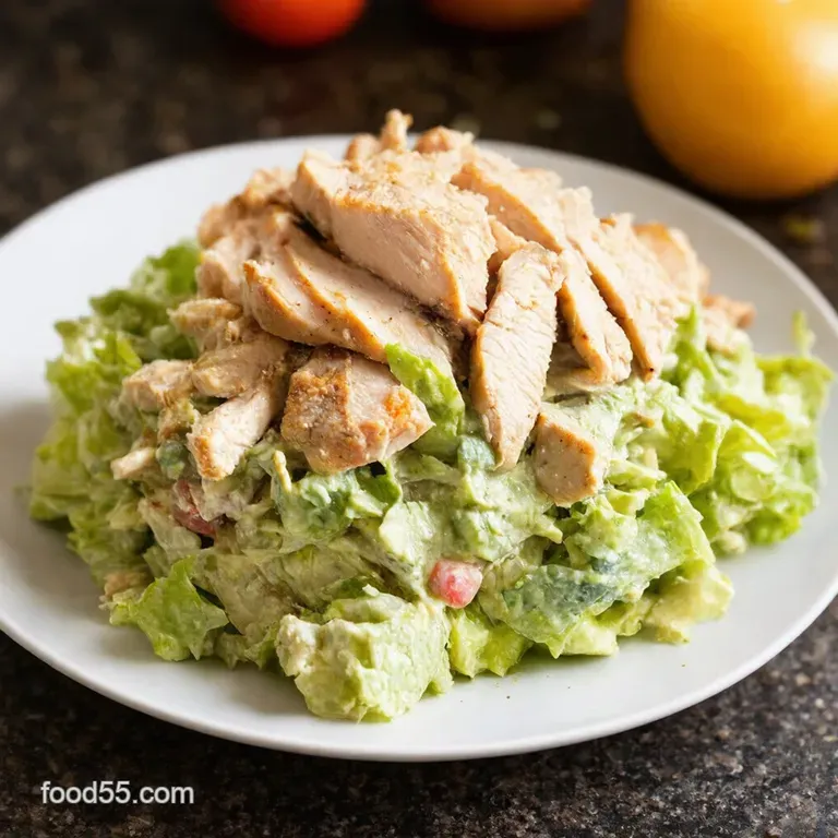The Ultimate Chicken Salad Classic Comfort Elevated Flavour presentation