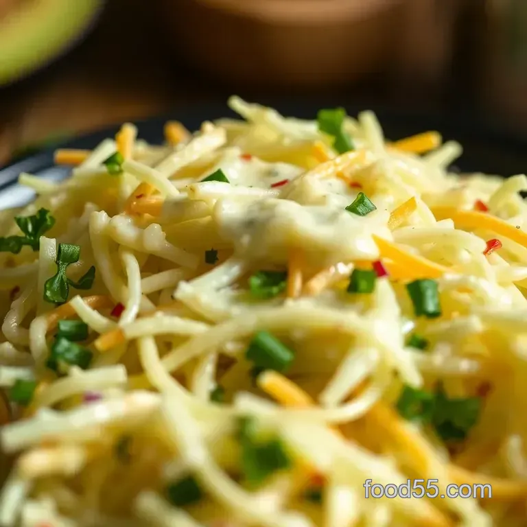 The Ultimate Creamy Coleslaw Dressing presentation