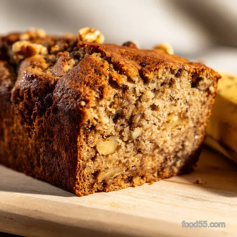 The Best Moist Banana Walnut Bread Recipe (Ever!)