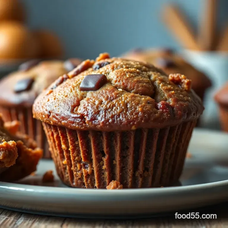 The Ultimate Morning Glory Bran Muffins presentation
