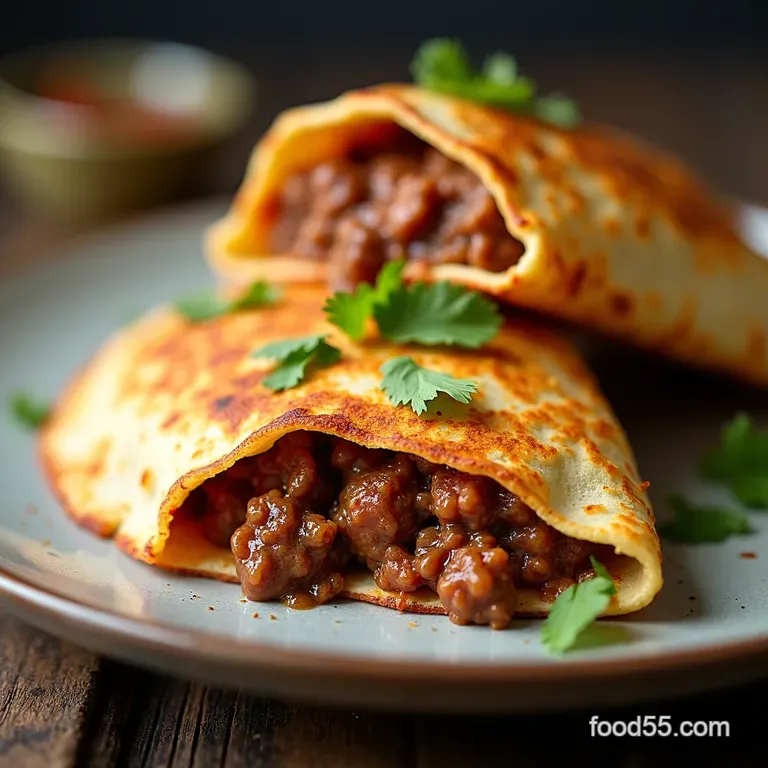 The Ultimate Picadillo Quesadilla Savoury Spiced Beef in a Crispy Shell