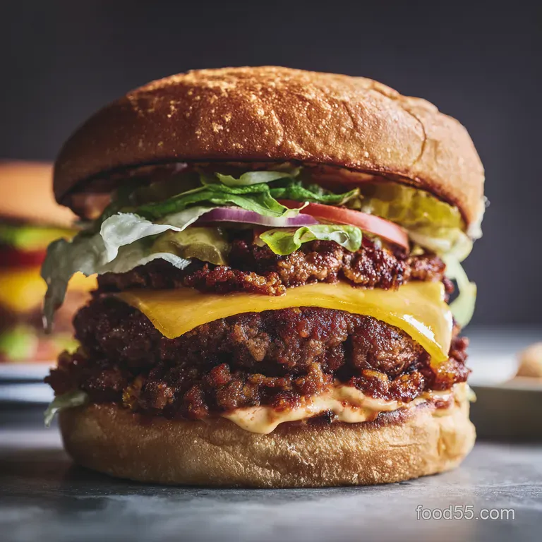 The Ultimate Pizza Burger