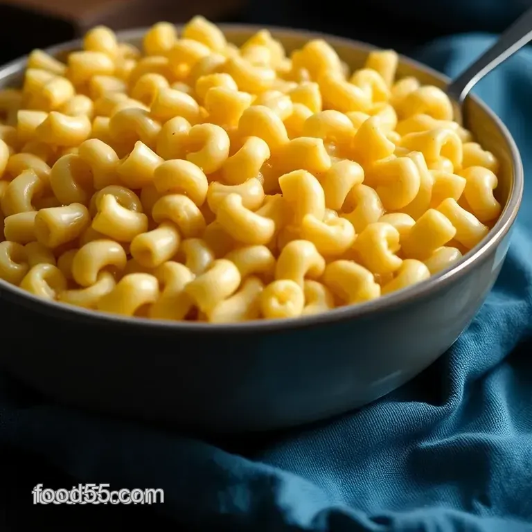 Three-Cheese Macaroni & Cheese: A Comforting Delight presentation