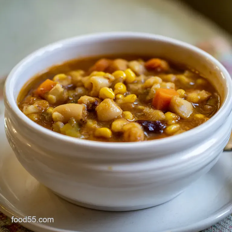 Three Sisters Soup A Harvest of Native American Flavors