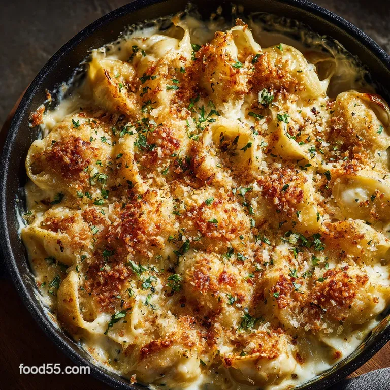 Tinis Viral Tiktok Mac and Cheese: the Ultra-Creamy Golden Standard presentation