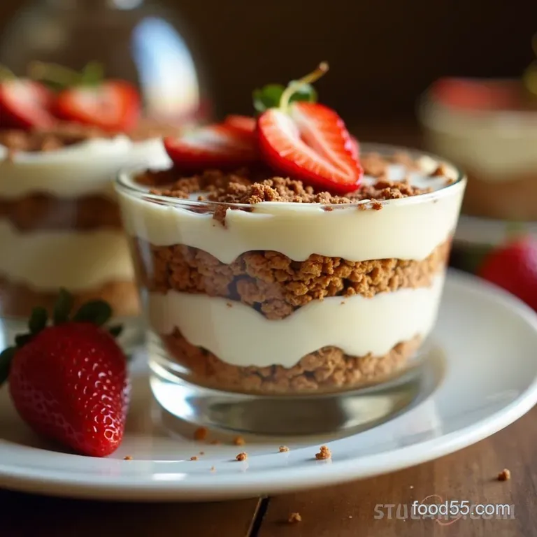 Tiramisu Trifle Layered Espresso Mascarpone Trifle presentation