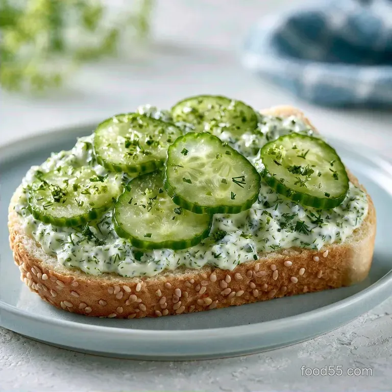 Traditional Cucumber Finger Sandwiches in 20 Minutes