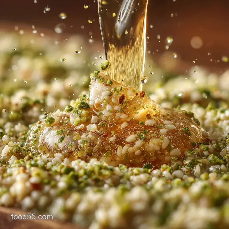 Tropical Hemp Power Mango Banana Hemp Seed Green Smoothie presentation