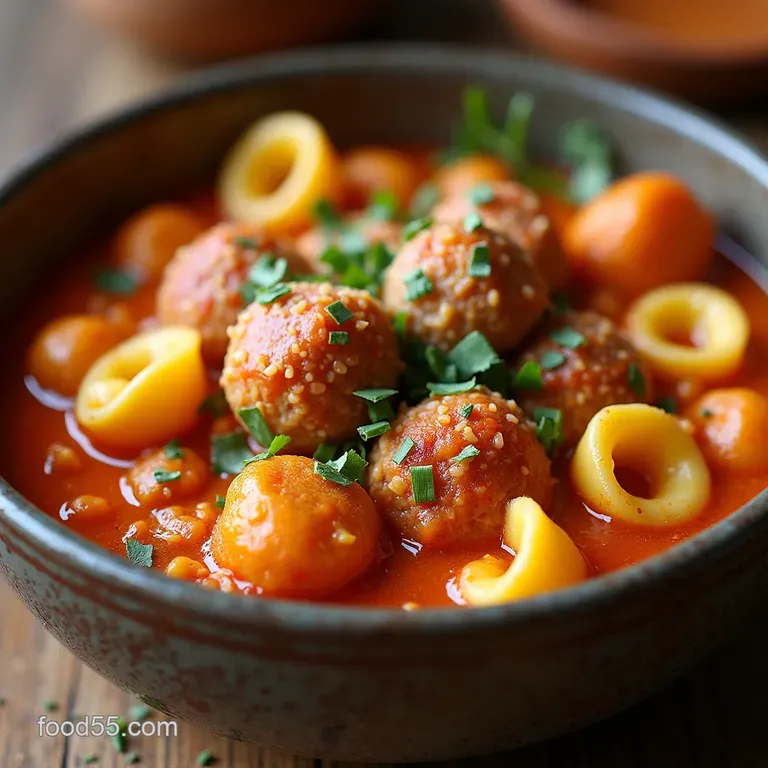 The Comfort Casseroles Cousin Speedy Italian Turkey Meatball Tortellini Soup