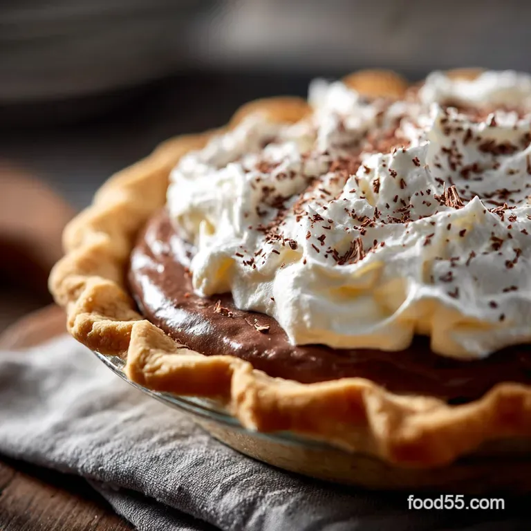 French Silk Pie: Rich Silky Perfection Recipe presentation