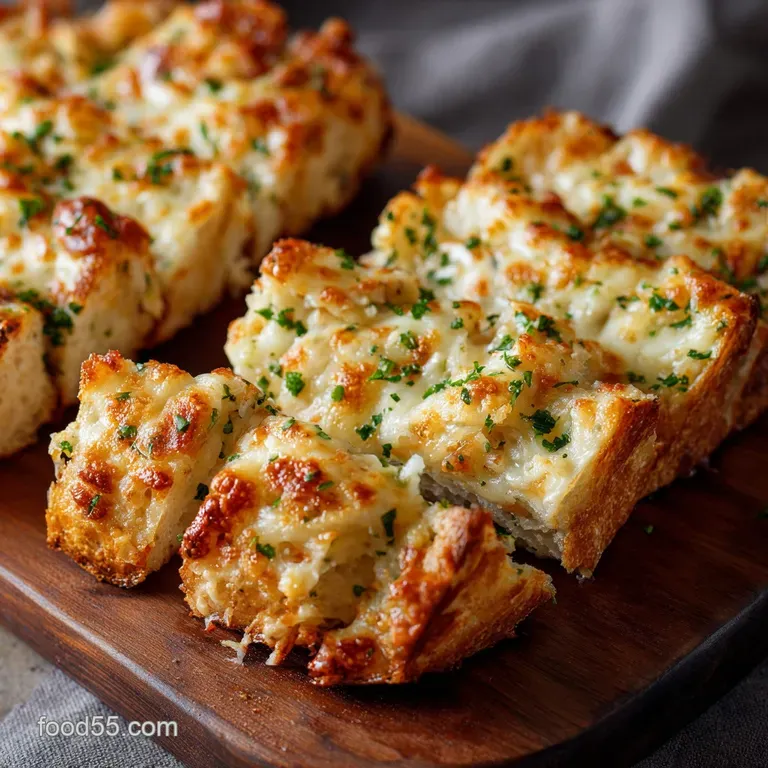 Cheesy Garlic Fingers Soft Buttery and Ready for Dipping