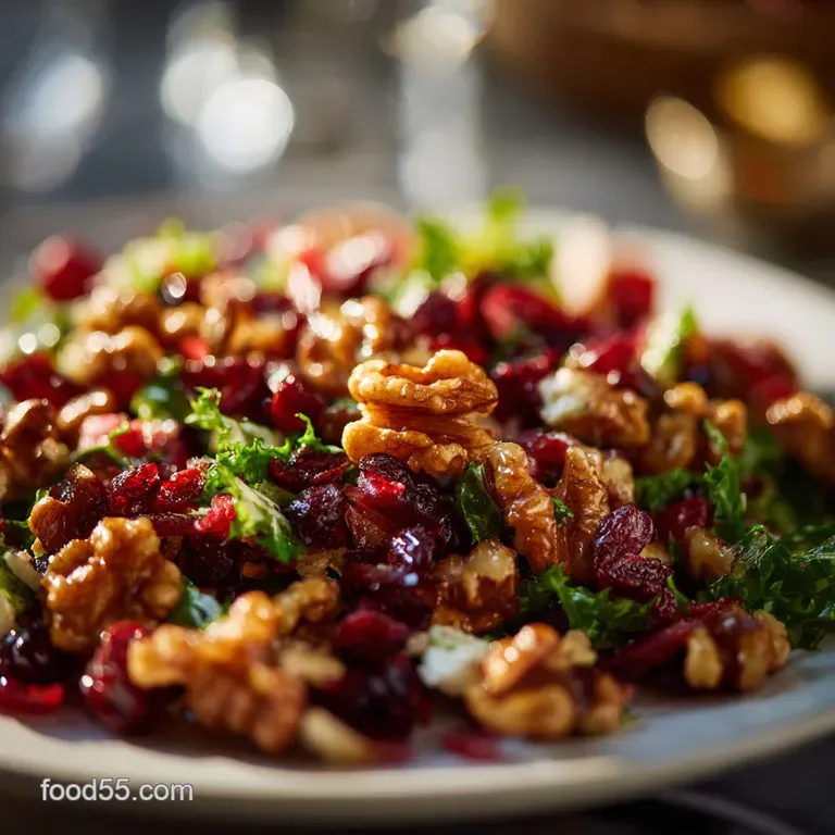 Cranberry Walnut Salad: The Ultimate Holiday Side with Maple-Balsamic Vinaigrette
