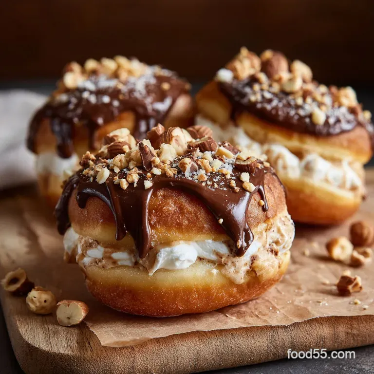Kinder Bueno Donuts: Ultimate Recipe for Creamy Hazelnut-Filled Treats