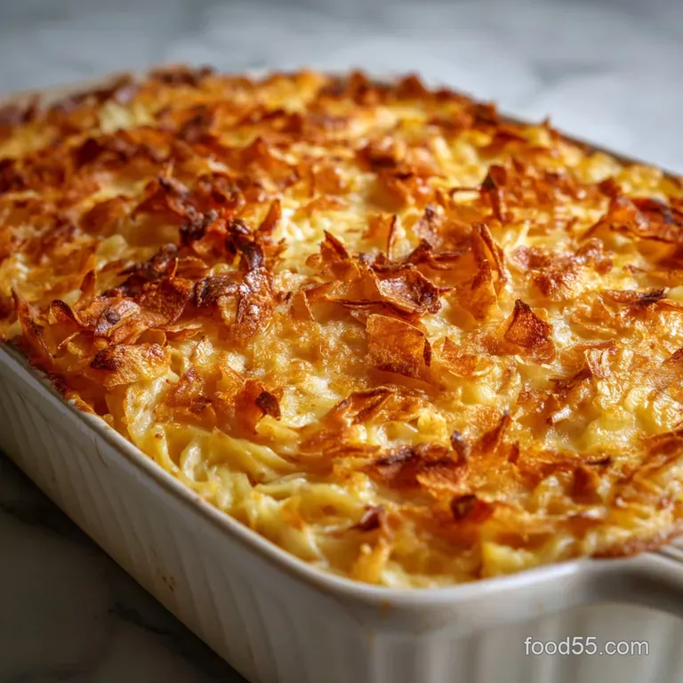 The Ultimate Creamy Cinnamonkissed Noodle Kugel presentation