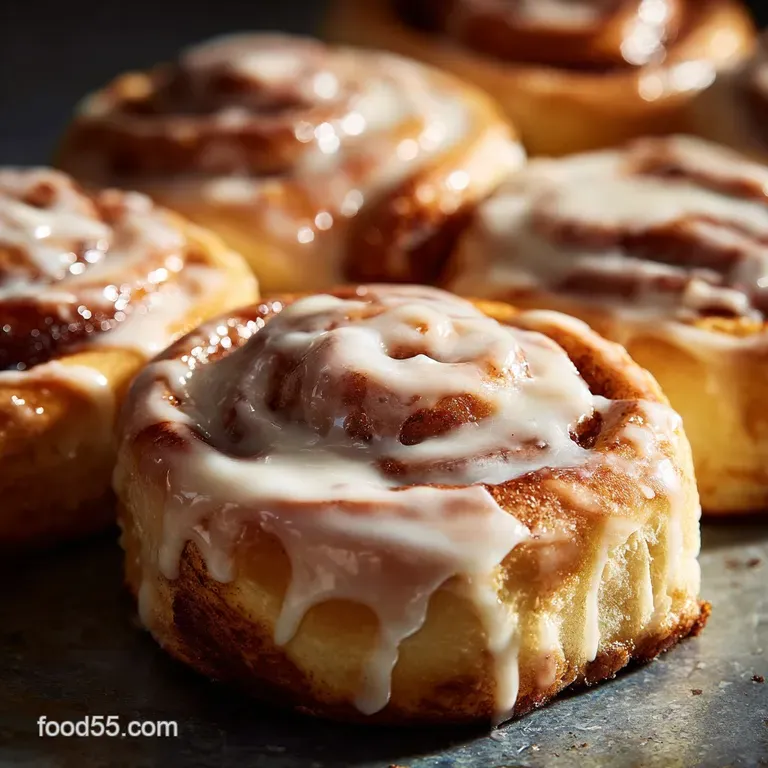 Cinnamon Rolls: the Ultimate Tender Gooey Danish-Style Sweet Rolls presentation