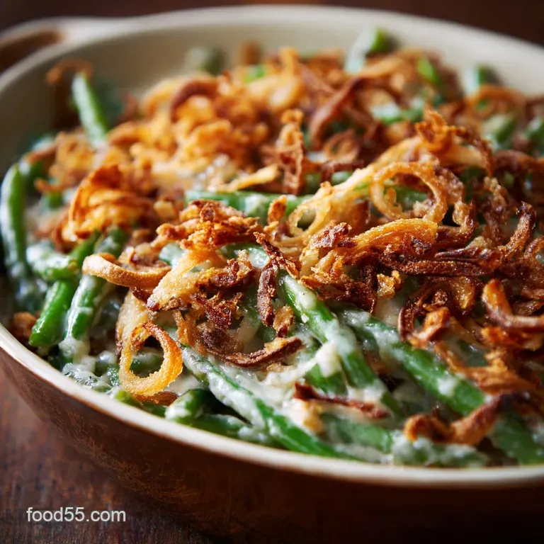 Green Bean Casserole: Creamy Crispy and Made from Scratch