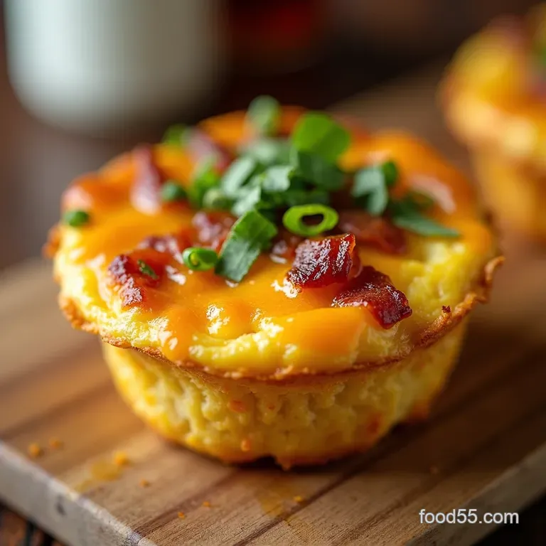 Ultimate Loaded Egg Muffins Bacon Cheddar Veggie Breakfast Cups presentation