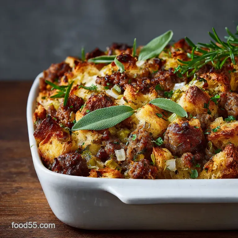 Sausage and Herb Stuffing: The Ultimate Sage and Sausage Feast