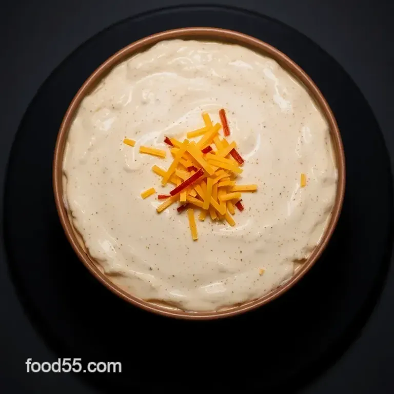Up-Beat Chicken Dip Delight presentation