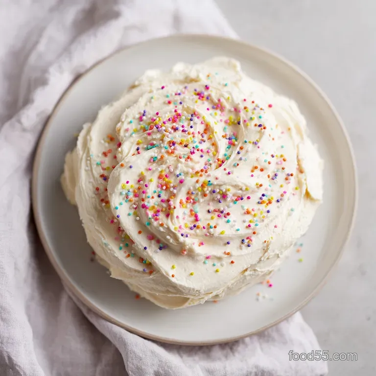 Vanilla Whipped Ganache Frosting