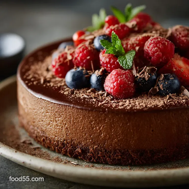 The Velvety NoFuss Chocolate Cheesecake A Decadent FridgeSet Classic