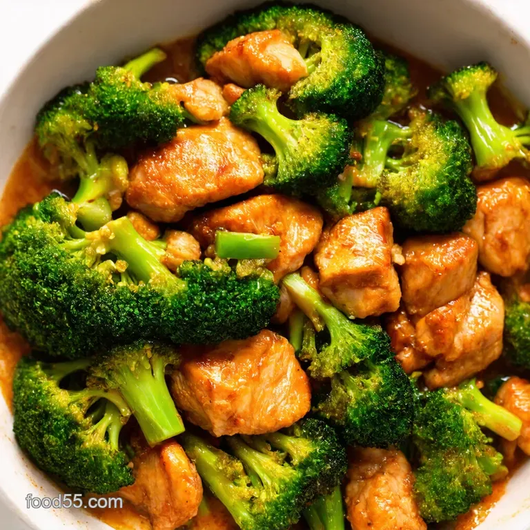 Weeknight GingerGarlic Chicken Broccoli StirFry