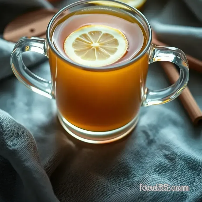 Whiskey Warmth: The Ultimate Hot Toddy Recipe presentation