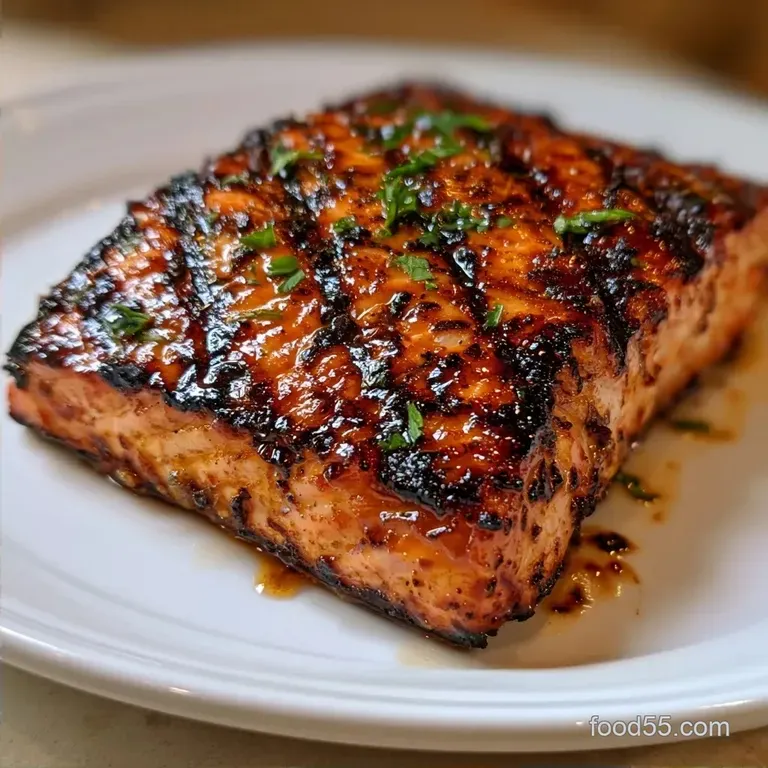 Wild Salmon Grill Recipe with Butter