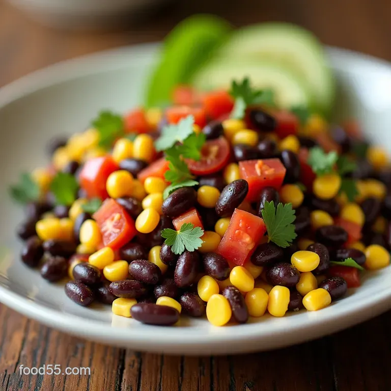 Sunshine State Fiesta Zesty Southwestern Black Bean Corn Salad
