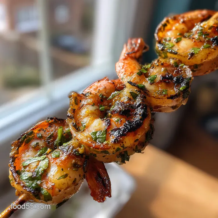Zesty CilantroLime Grilled Shrimp Kebabs Summer on a Stick
