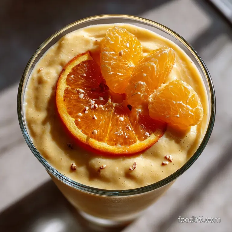 Orange Smoothie: the Zesty Creamsicle Dream presentation