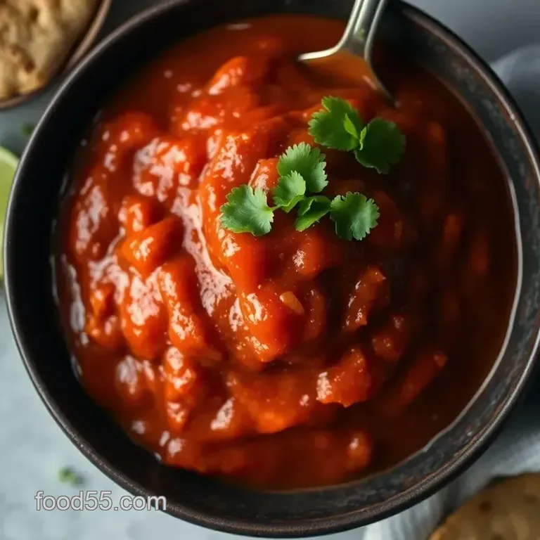 Zesty Homemade Taco Sauce: The Perfect Kick for Your Taco Night! presentation