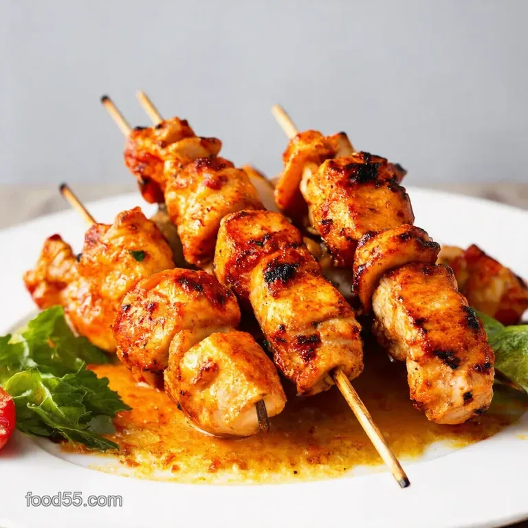 Zesty Lemon Herb Chicken Kabobs