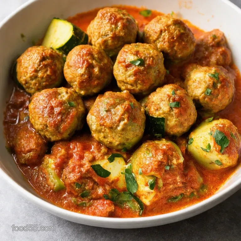Zucchini Bliss Balls Meatballs with a Veggie Twist