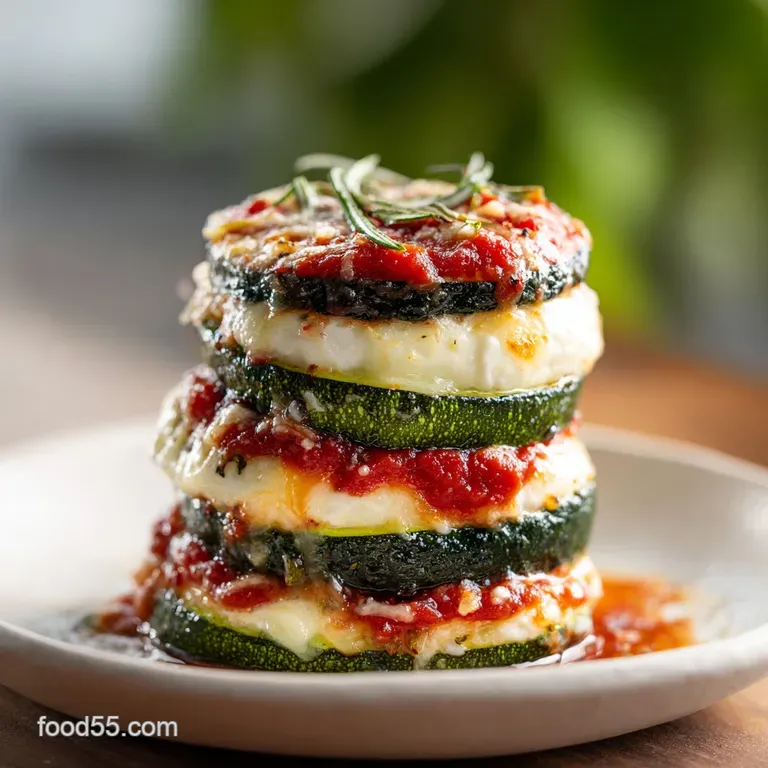 Zucchini Ricotta Melts: Creamy and Baked